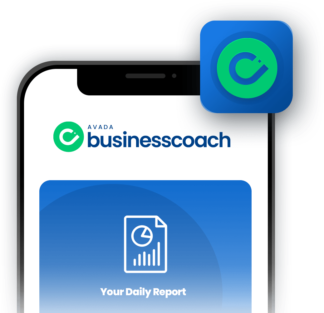 Business Coach Mobile App Mockup Business Coach Mobile App Mockup